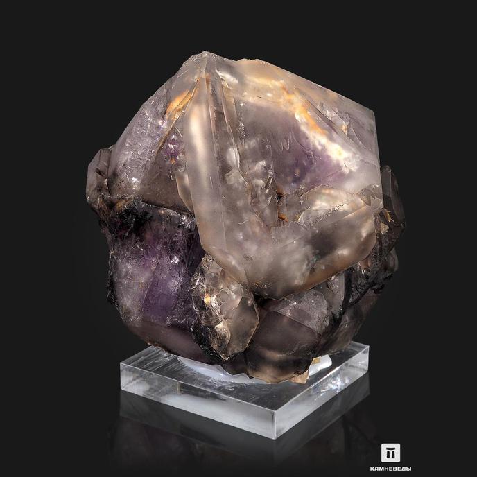 Аметист, скелетный кристалл 9,5х8,3х7,7 см