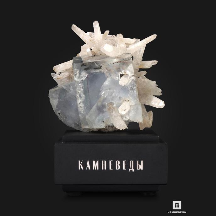 Флюорит с кварцем, 11х9х7,5 см