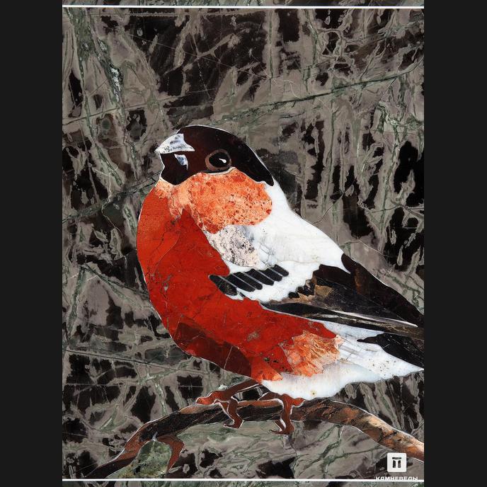 Шкатулка «Снегирь», 19,5х14х6 см