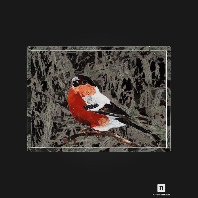 Шкатулка «Снегирь», 19,5х14х6 см