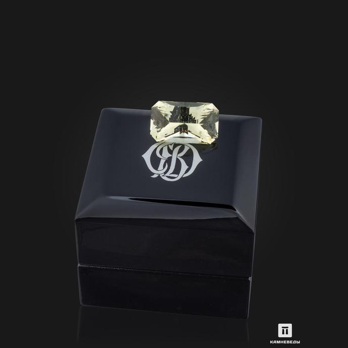 Гелиодор (жёлтый берилл), огранка 25х15 мм (29 ct)