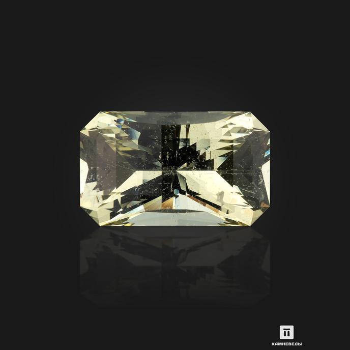 Гелиодор (жёлтый берилл), огранка 25х15 мм (29 ct)