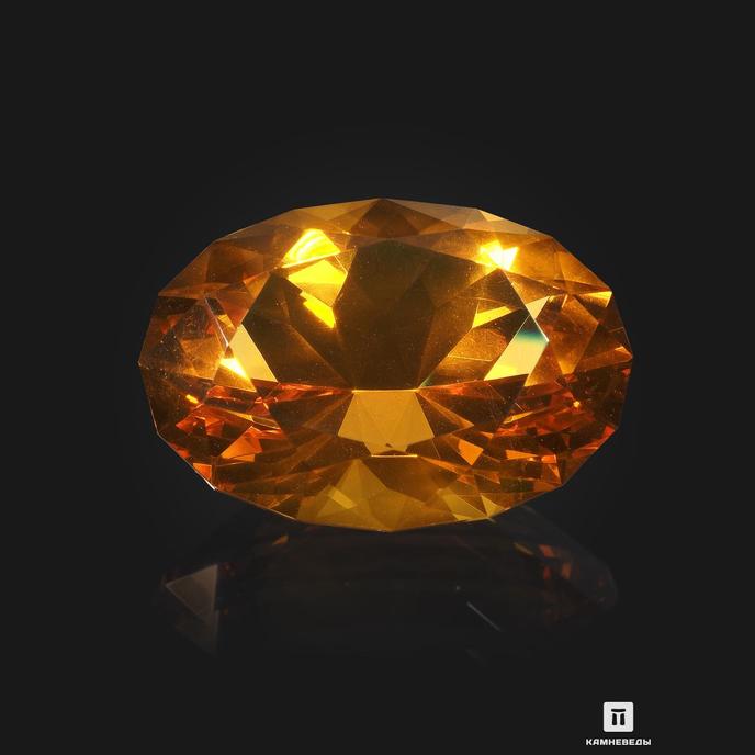 Янтарь, огранка 37х26 мм (36,41 ct)