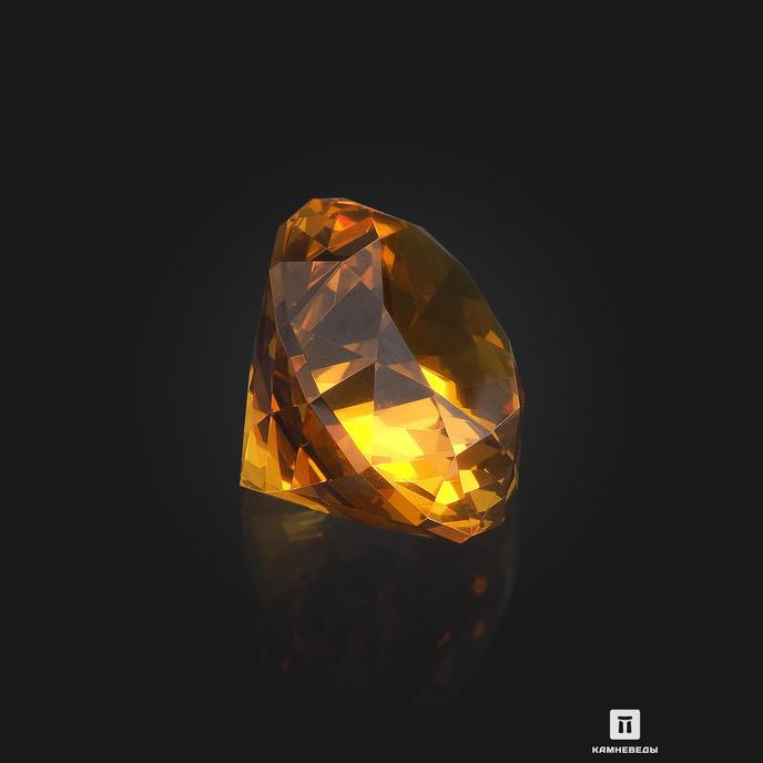 Янтарь, огранка 37х26 мм (36,41 ct)