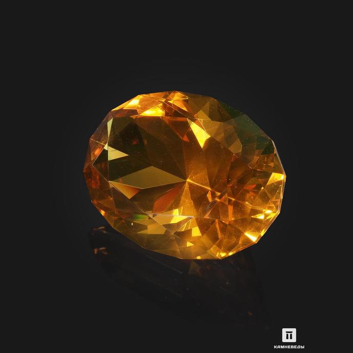 Янтарь, огранка 37х26 мм (36,41 ct)